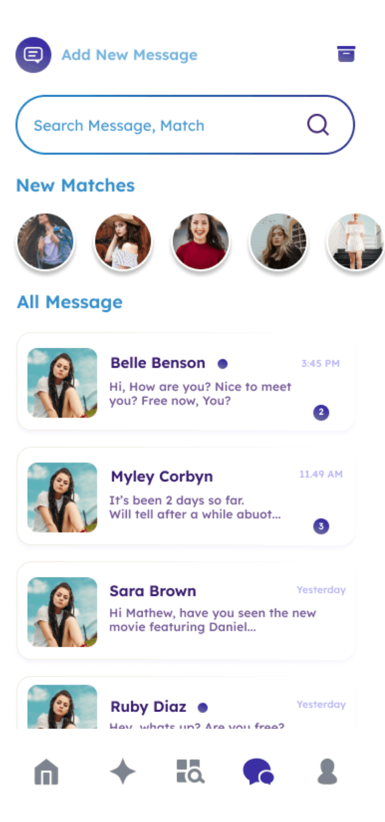 Hosting Company Layout Preview