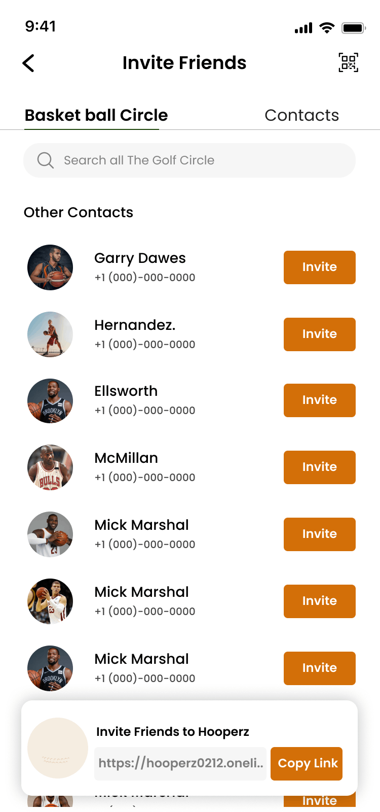 Hosting Company Layout Preview