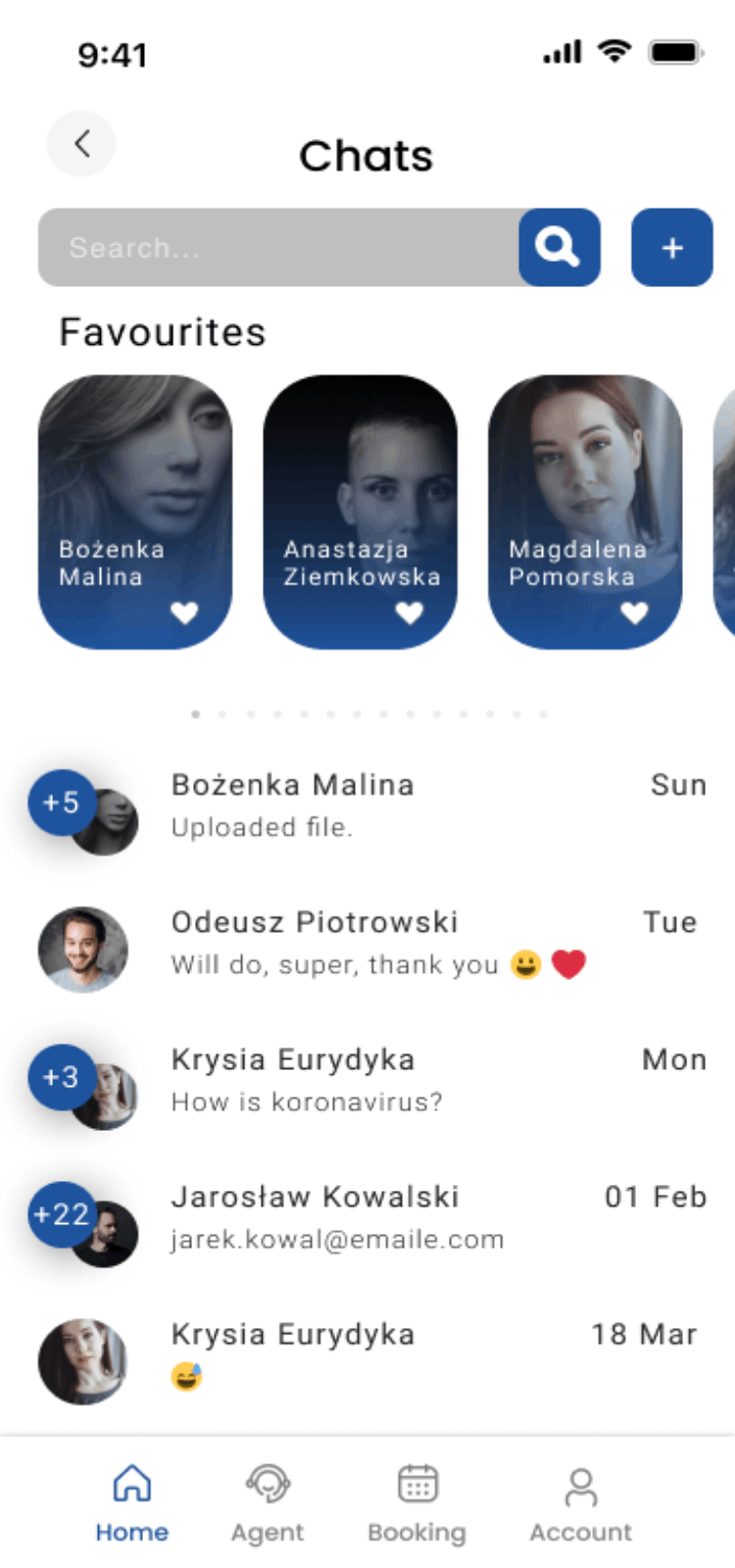 Hosting Company Layout Preview