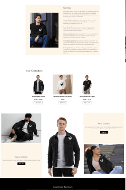 Hosting Company Layout Preview