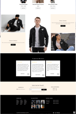 Hosting Company Layout Preview