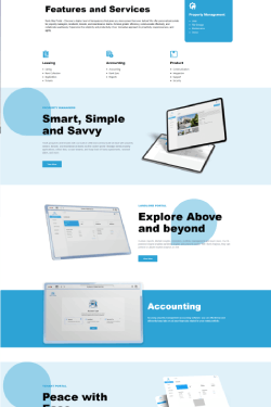 Hosting Company Layout Preview