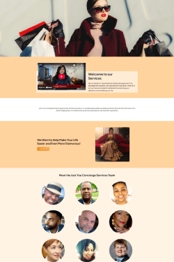 Hosting Company Layout Preview