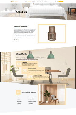 Hosting Company Layout Preview